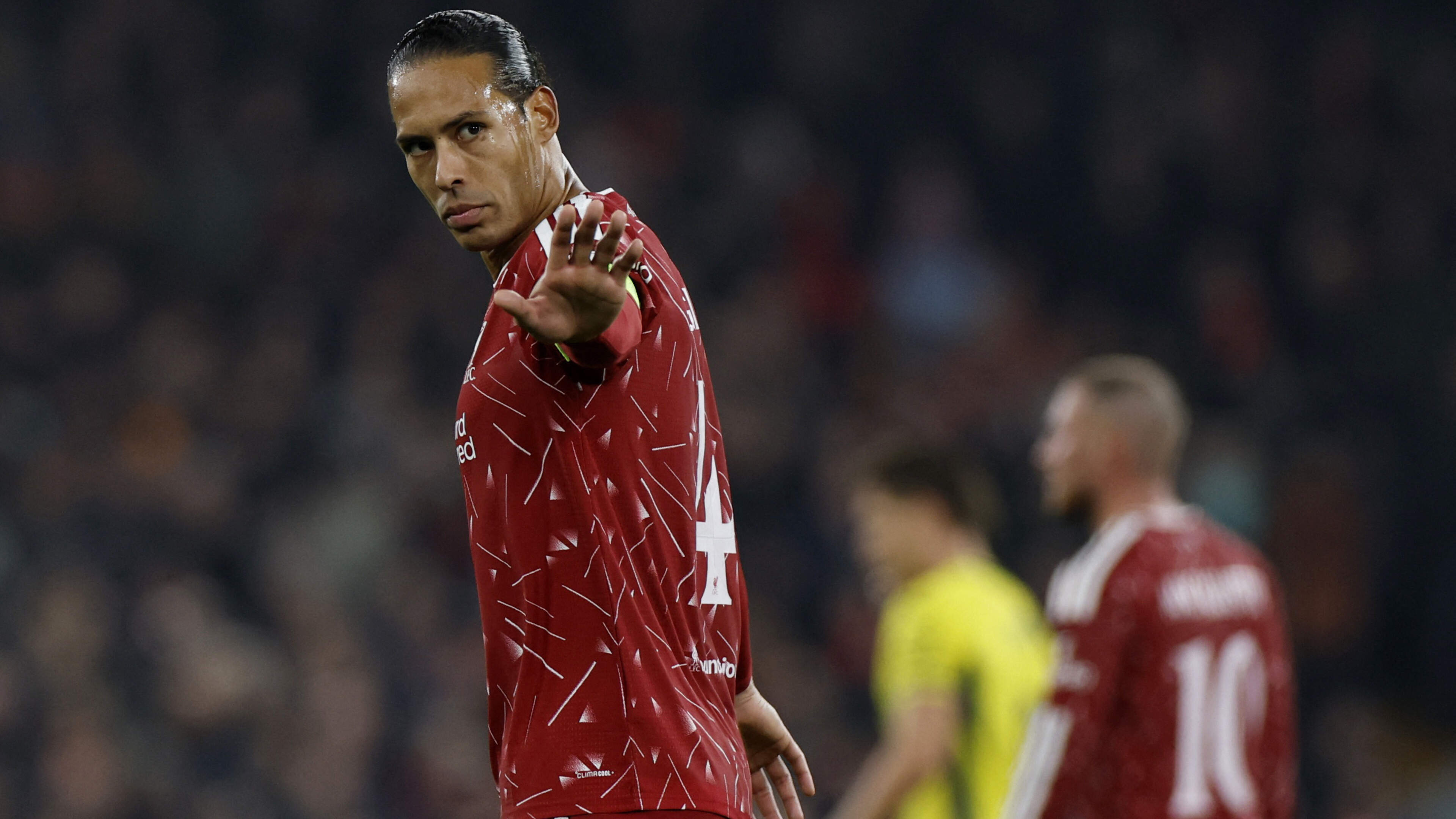 Virgil van Dijk throws down gauntlet to Liverpool’s new-look attack after Mo Salah exit